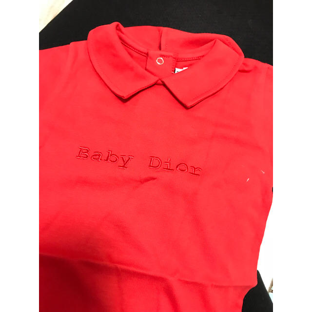 baby Dior(ベビーディオール)のベビー ディオール  baby Dior ロンパース  新品 キッズ/ベビー/マタニティのベビー服(~85cm)(ロンパース)の商品写真