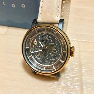 フォッシル(FOSSIL)の【Fossil】オリジナルボーイフレンド オートマ レザーウォッチ(サンド)(腕時計)