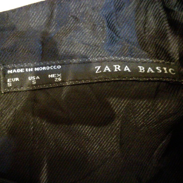 ZARA(ザラ)のお正月値下げ！ZARA  黒ワンピース レディースのワンピース(ひざ丈ワンピース)の商品写真
