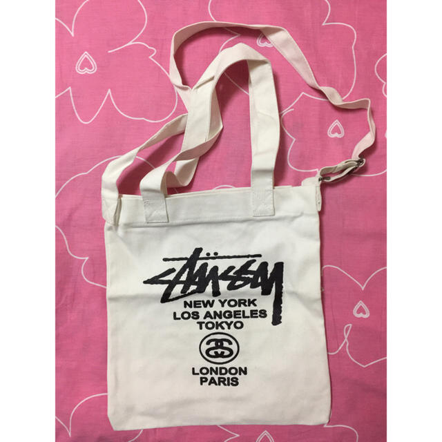 STUSSY(ステューシー)のstussyトートバッグ 新品未使用 レディースのバッグ(トートバッグ)の商品写真