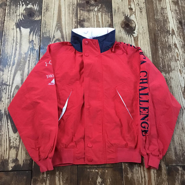 NAUTICA - 90's NAUTICA 刺繍 袖ロゴ セーリングジャケットの通販 by