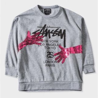 ステューシー(STUSSY)の【なる様ご専用】美品！STUSSY♡スウェット(XS)(トレーナー/スウェット)