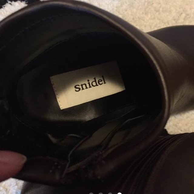 SNIDEL(スナイデル)のくれあ様へ　snidel  ショートブーツ レディースの靴/シューズ(ブーツ)の商品写真