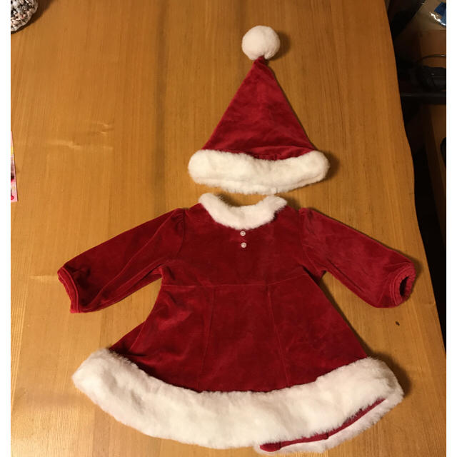 babyGAP(ベビーギャップ)のbaby GAP  クリスマス  70  女の子 キッズ/ベビー/マタニティのベビー服(~85cm)(ワンピース)の商品写真