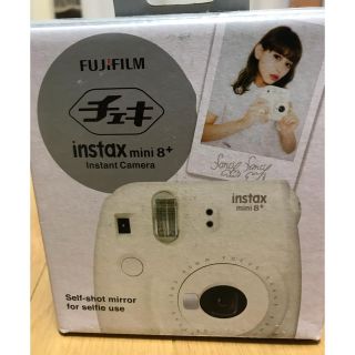 フジフイルム(富士フイルム)のインスタントカメラチェキmini8+(フィルムカメラ)