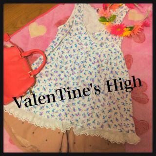 バレンタインハイ(ValenTine's High)のサマー 夏 コーデ♡花柄チュニックワンピ(セット/コーデ)