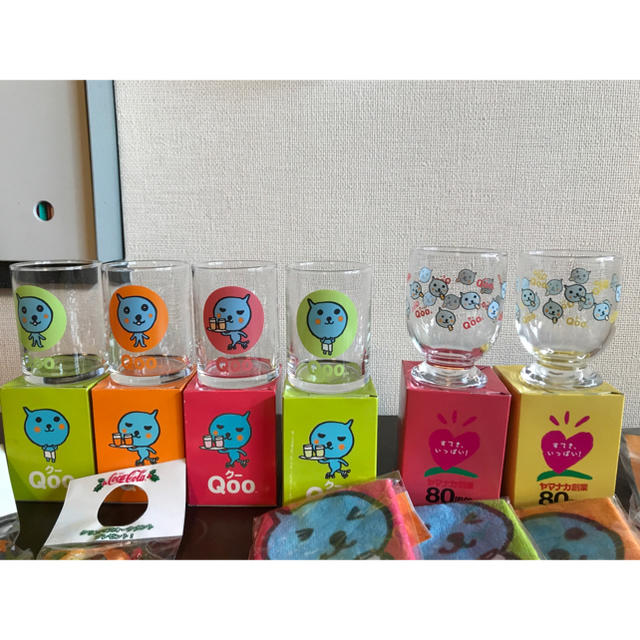 コカ・コーラ(コカコーラ)のQoo クーグッズたくさん詰め合わせ グラスなど エンタメ/ホビーのおもちゃ/ぬいぐるみ(キャラクターグッズ)の商品写真