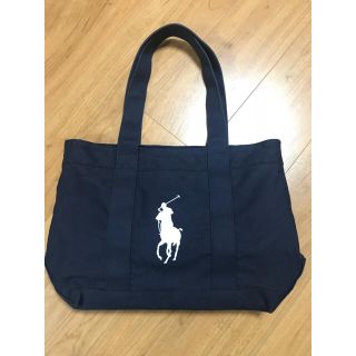 ポロラルフローレン(POLO RALPH LAUREN)の美品 POLO RALPH LAUREN ポロ ラルフローレン トート バッグ(トートバッグ)