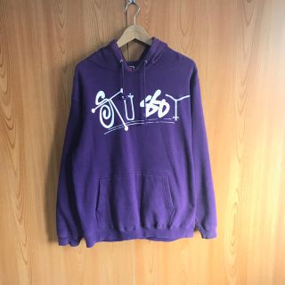 ステューシー(STUSSY)の[激レア] USA製 vintage90's STUSSY パーカー スウェット(パーカー)