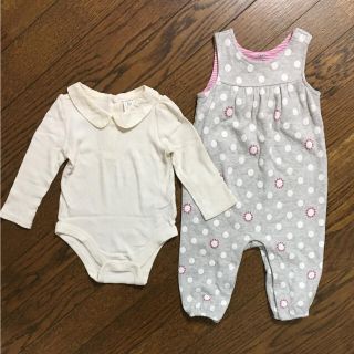 ベビーギャップ(babyGAP)のbabygap  ロンパース 70 ベビーギャップ(ロンパース)