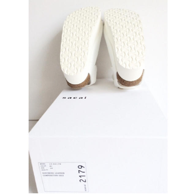 sacai(サカイ)の新品未使用2015SS sacai× tatami厚底グラディエーターサンダル レディースの靴/シューズ(サンダル)の商品写真