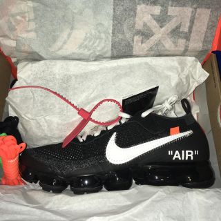 オフホワイト(OFF-WHITE)の27cm OFF WHITE THE 10 NIKE AIR VAPOR MAX(スニーカー)