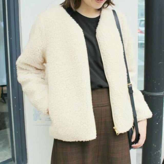 シップス IENA SLOBE - SLOBE IENA ボアブルゾンの通販 by hiro's shop