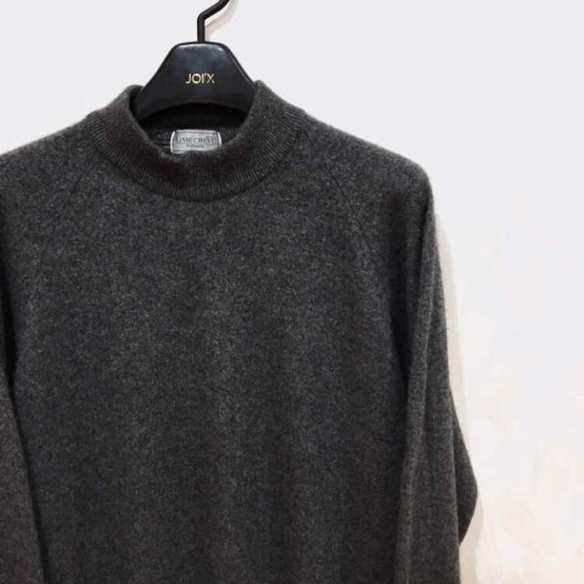 【LIME CREST】カシミアモックネックセーター メンズのトップス(ニット/セーター)の商品写真