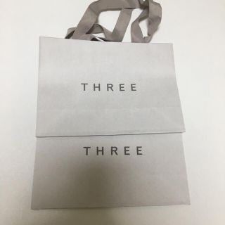 スリー(THREE)のTHREE ショップ袋(ショップ袋)