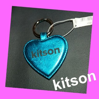 キットソン(KITSON)の【新品】kitson◆ハート型ミラーチャーム/キーホルダー/コンパクトミラー(キーホルダー)