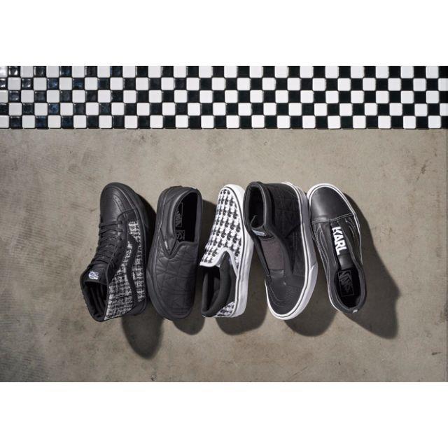 VANS(ヴァンズ)のヴァンズ　VANS　カール・ラガーフェルド　コラボ レディースの靴/シューズ(スリッポン/モカシン)の商品写真