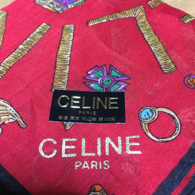 celine(セリーヌ)のセリーヌ ハンカチ スカーフ レディースのファッション小物(バンダナ/スカーフ)の商品写真