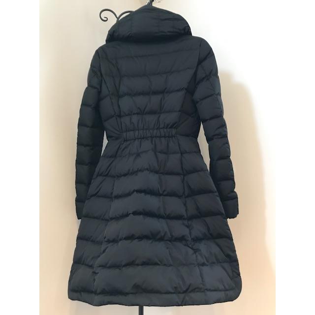 MONCLER(モンクレール)の◆未使用品　モンクレール　ダウンコート　FLAMME　黒　00サイズ◆ レディースのジャケット/アウター(ダウンコート)の商品写真