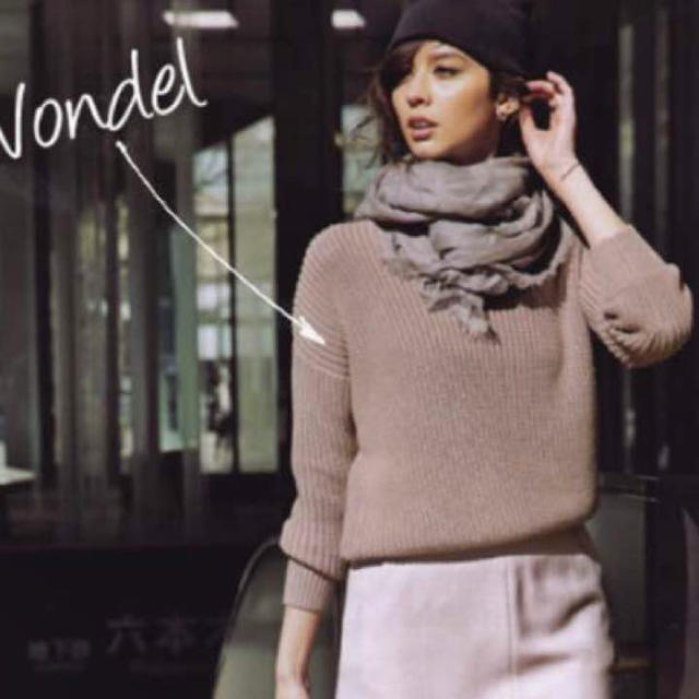 期間限定特価】 新品未使用 VONDEL フォンデル コットン キャメル