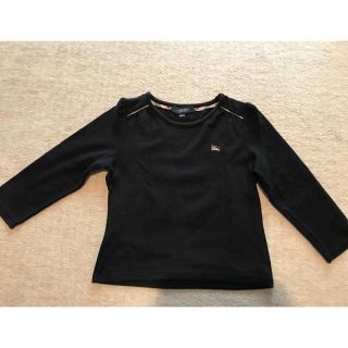 バーバリー(BURBERRY)の値下げ★バーバリー子供服。黒ロングTシャツ100センチ。(Tシャツ/カットソー)