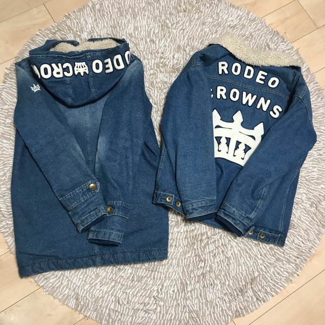 RODEO CROWNS(ロデオクラウンズ)のmoa様専用♡ ロデオ ボアジャケット  レディースのジャケット/アウター(Gジャン/デニムジャケット)の商品写真