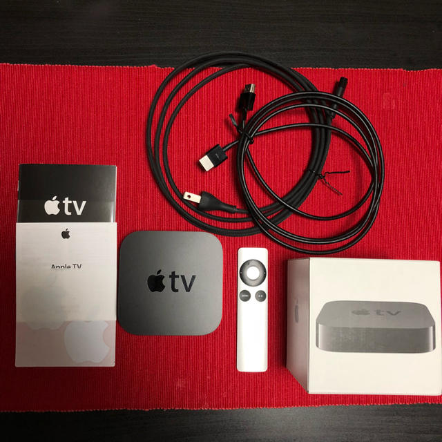 Apple(アップル)のAppleTV  第3世代 スマホ/家電/カメラのテレビ/映像機器(その他)の商品写真