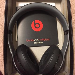 ビーツバイドクタードレ(Beats by Dr Dre)のbeats solo2 wireless ブラック(ヘッドフォン/イヤフォン)