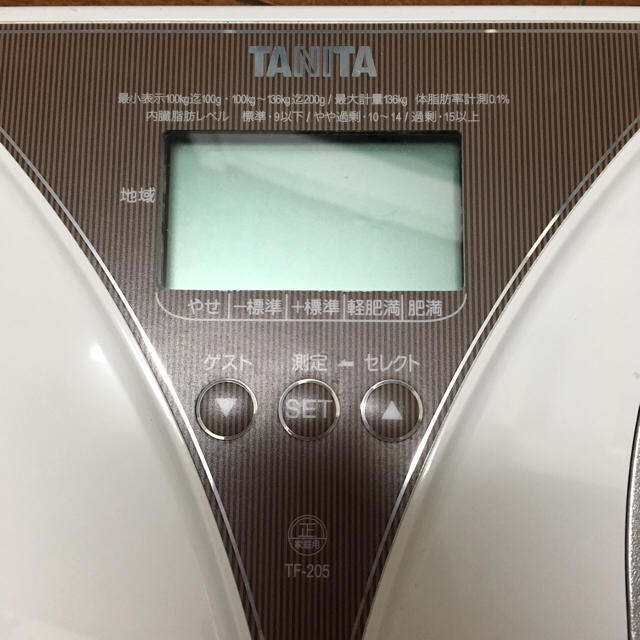 TANITA(タニタ)のタニタ 体重計 スマホ/家電/カメラの生活家電(体重計)の商品写真