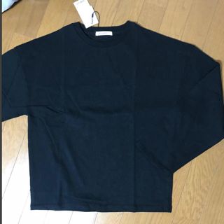 マウジー(moussy)のmoussy♡新品トップス BLACK(カットソー(長袖/七分))