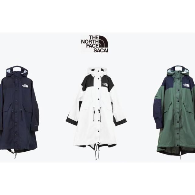 sacai(サカイ)のsacai north face ロングコート メンズのジャケット/アウター(モッズコート)の商品写真