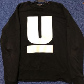 アンダーカバー(UNDERCOVER)のアンダーカバー スウェット黒Ｍ 美品(スウェット)