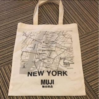 ムジルシリョウヒン(MUJI (無印良品))のNY限定 MUJI 無印良品 エコバッグ(エコバッグ)