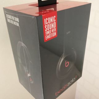 ビーツバイドクタードレ(Beats by Dr Dre)の【新品未開封】beatsビーツdr.dre Solo2ヘッドホン(ヘッドフォン/イヤフォン)