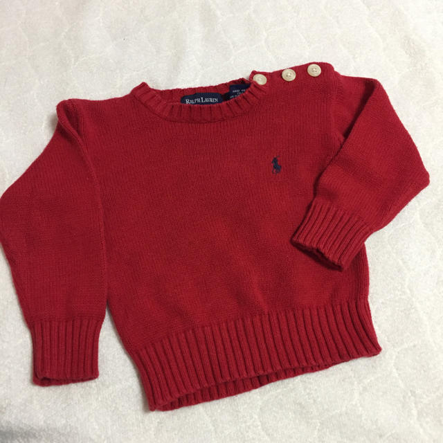 Ralph Lauren(ラルフローレン)のラルフローレン RalphLauren 3m-12m セーター キッズ/ベビー/マタニティのベビー服(~85cm)(ニット/セーター)の商品写真