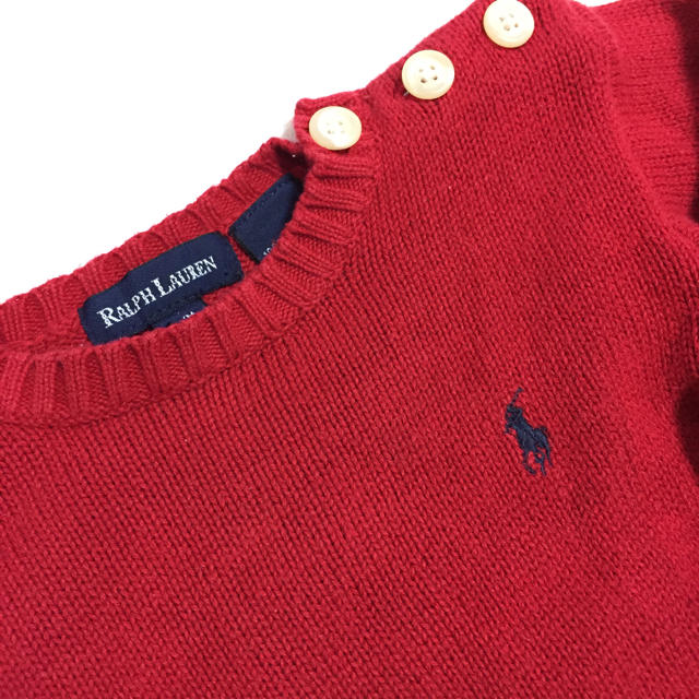 Ralph Lauren(ラルフローレン)のラルフローレン RalphLauren 3m-12m セーター キッズ/ベビー/マタニティのベビー服(~85cm)(ニット/セーター)の商品写真