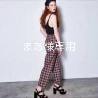 マウジー(moussy)のマウジーチェックパンツ (カジュアルパンツ)