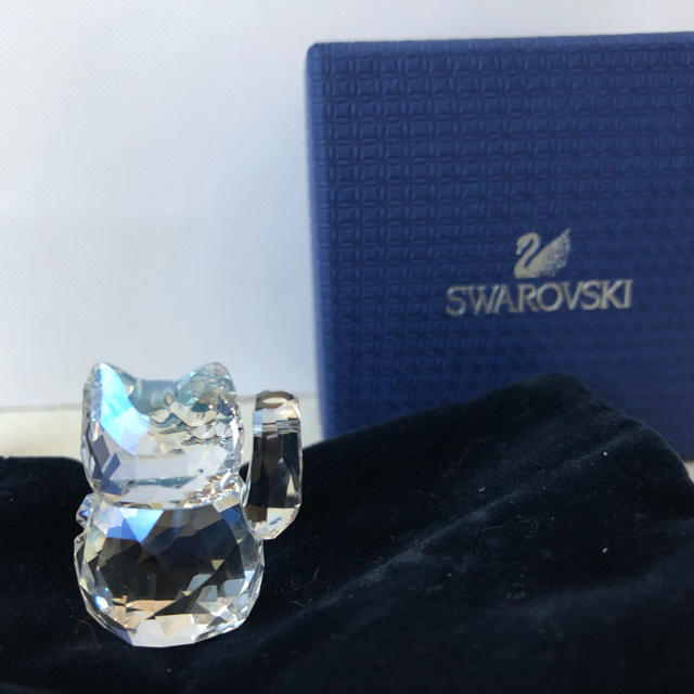 SWAROVSKI スワロフスキー 招き猫