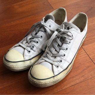 コンバース(CONVERSE)のコンバース レザー白(スニーカー)