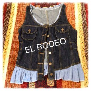 エルロデオ(EL RODEO)のEL RODEO デニムベスト(ベスト/ジレ)