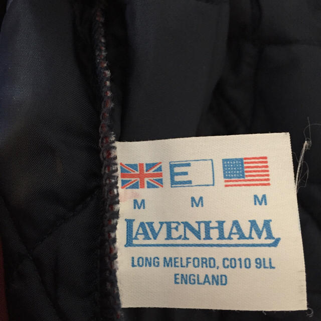 LAVENHAM(ラベンハム)のラベンハム キルティングジャケット ワインレッド サイズ M メンズのジャケット/アウター(ナイロンジャケット)の商品写真