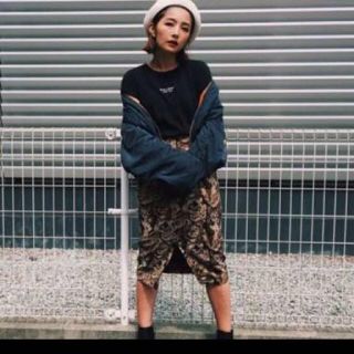 マウジー(moussy)のmoussy  vintage ma-1 ネイビー(ブルゾン)