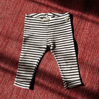 ザラキッズ(ZARA KIDS)のZARA baby girl ボーダー柄レギンス 86cm(パンツ)