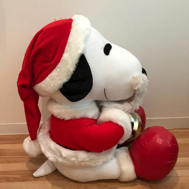 Snoopy 特大 スヌーピー ぬいぐるみ サンタクロース クリスマス の通販 By 断捨離中 リアあり S Shop スヌーピーならラクマ