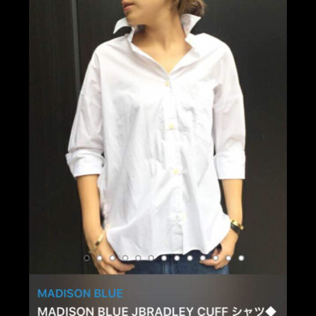 MADISONBLUE(マディソンブルー)の専用madison blue シャツ レディースのトップス(シャツ/ブラウス(長袖/七分))の商品写真