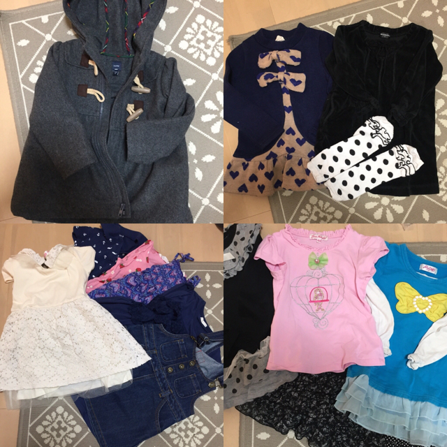 GAP Kids(ギャップキッズ)の100-110cm女の子まとめ売り15点 キッズ/ベビー/マタニティのキッズ服女の子用(90cm~)(その他)の商品写真