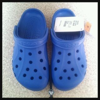 クロックス(crocs)のクロックスサンダル☆blue☆新品(サンダル)