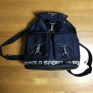 ポロラルフローレン(POLO RALPH LAUREN)の値下げ ヴィンテージ★POLO SPORT リュック 送料込み ラルフ ポロ(リュック/バックパック)