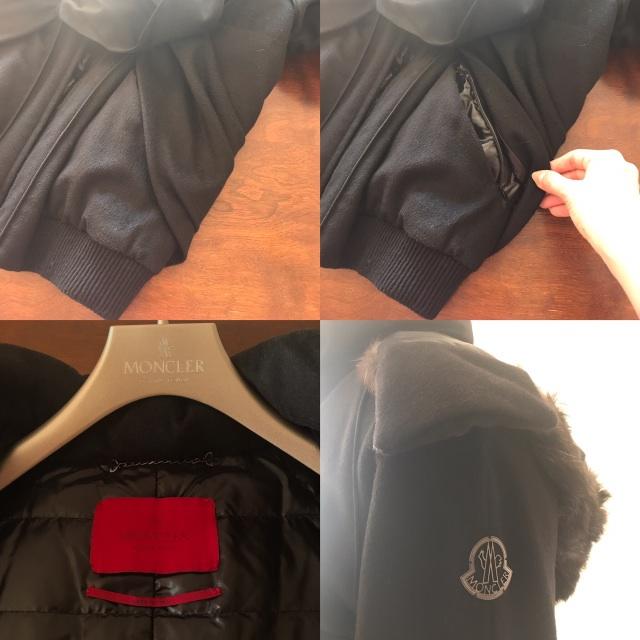 MONCLER(モンクレール)のりっく様専用☺︎moncler フードファー ダウンジャケット レディースのジャケット/アウター(ダウンジャケット)の商品写真