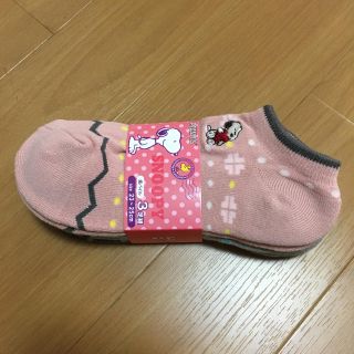 スヌーピー(SNOOPY)の【新品】 スヌーピー あったかソックス(ソックス)